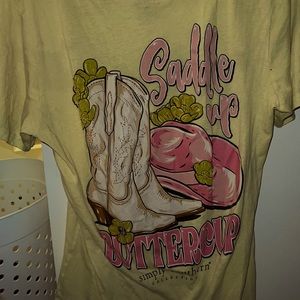 Simply southern yellow, short sleeve T-shirts